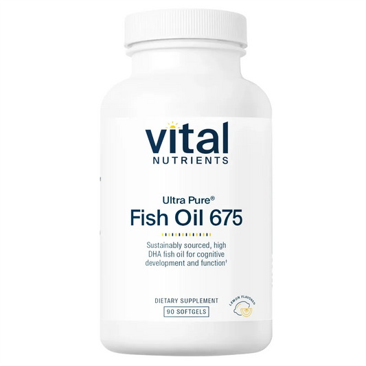 Vital Nutrients Ultra Pure Fish Oil 675 - Helps Support Inflammatory Balance and Assists in Healthy Aging