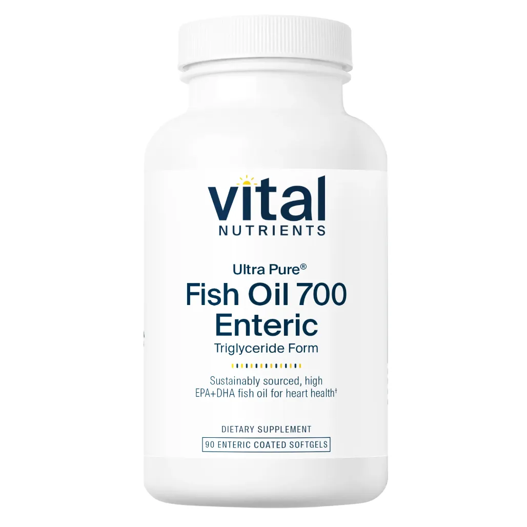 Vital Nutrients Ultra Pure Fish Oil 700 Enteric - Supports Soft Tissue and Connective Tissue