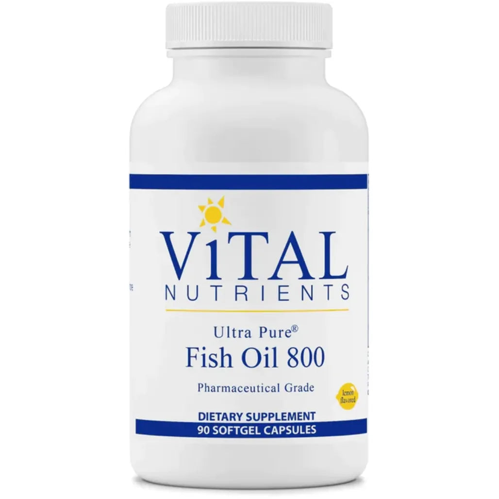 Vital Nutrients Ultra Pure Fish Oil 800 - Supports Soft Tissue and Connective Tissue