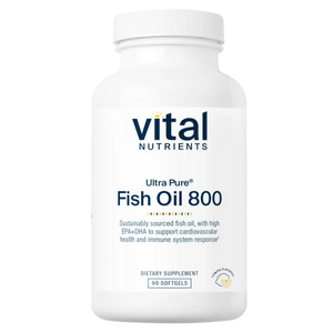 Vital Nutrients Ultra Pure Fish Oil 800 - Supports Soft Tissue and Connective Tissue