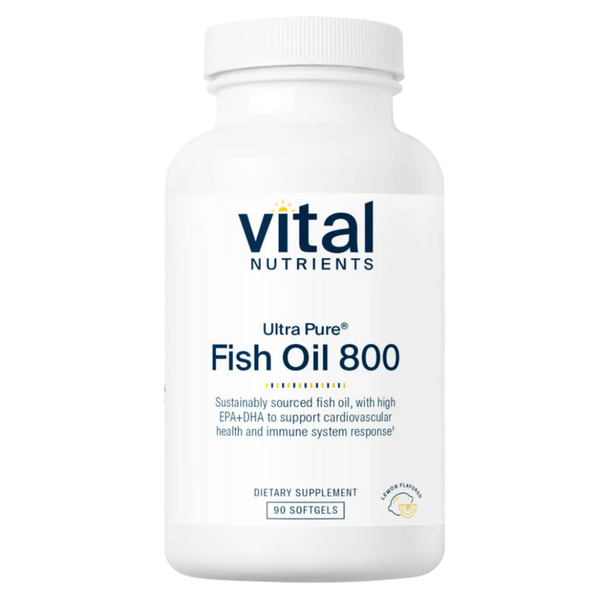 Vital Nutrients Ultra Pure Fish Oil 800 - Supports Soft Tissue and Connective Tissue