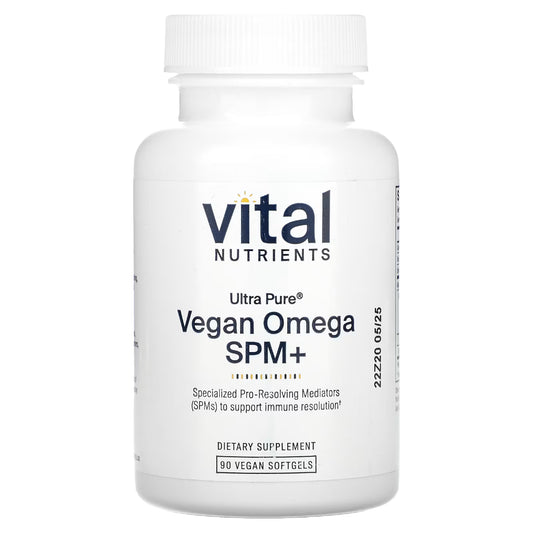 Vital Nutrients Vegan Omega SPM+ - Support Activated Immune System Responses