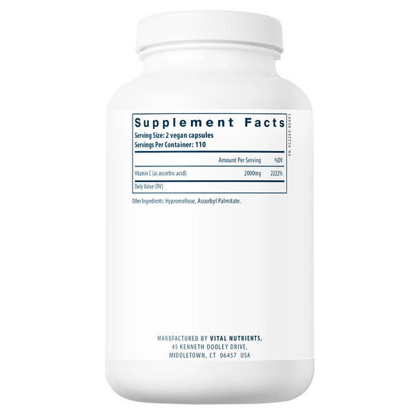 Vital Nutrients Vitamin C 1000mg - Supports The Immune System