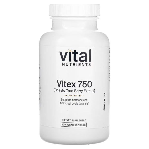 Vital Nutrients Vitex 750 - Promotes Healthy Mood During The Menstrual Cycle