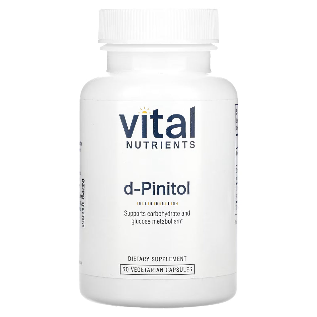 Vital Nutrients d-Pinitol 600mg - Supports Normal Blood Sugar Levels that are Already Within Normal Range