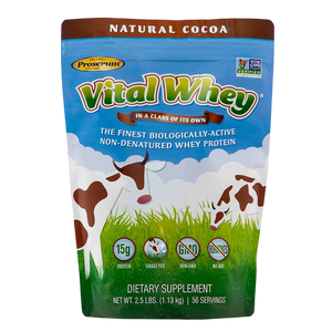 Vital Whey, Cocoa Grass-Fed Whey Protein