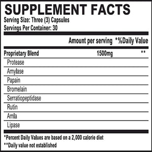 Vitalzym Systemic Enzymes World Nutrition