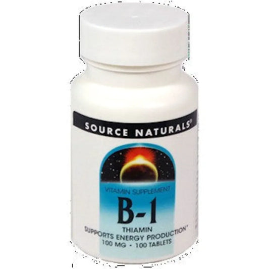 Vitamin B-1 100 mg Source Naturals