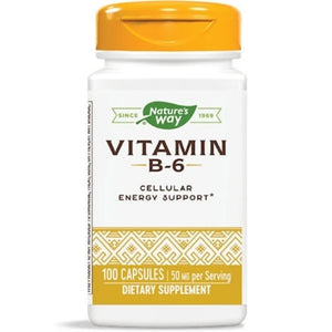 Vitamin B-6 50 mg Natures way