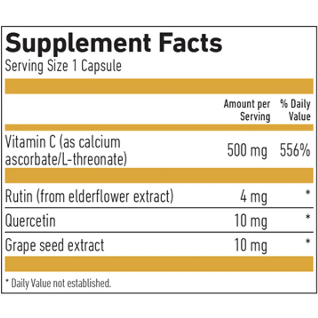 Vitamin C 500 mg buffered Biogena | Supports Immune health  and antioxidant defense system