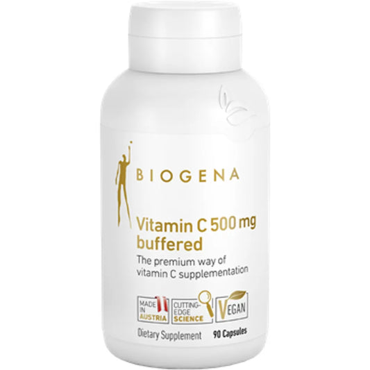 Vitamin C 500 mg buffered Biogena | Supports Immune health  and antioxidant defense system