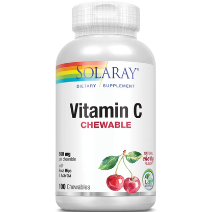 Vitamin C Chewable 500 mg Solaray