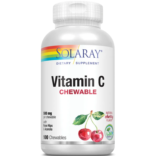 Vitamin C Chewable 500 mg Solaray