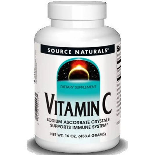 Vitamin C Sodium Ascorate Crystals Source Naturals