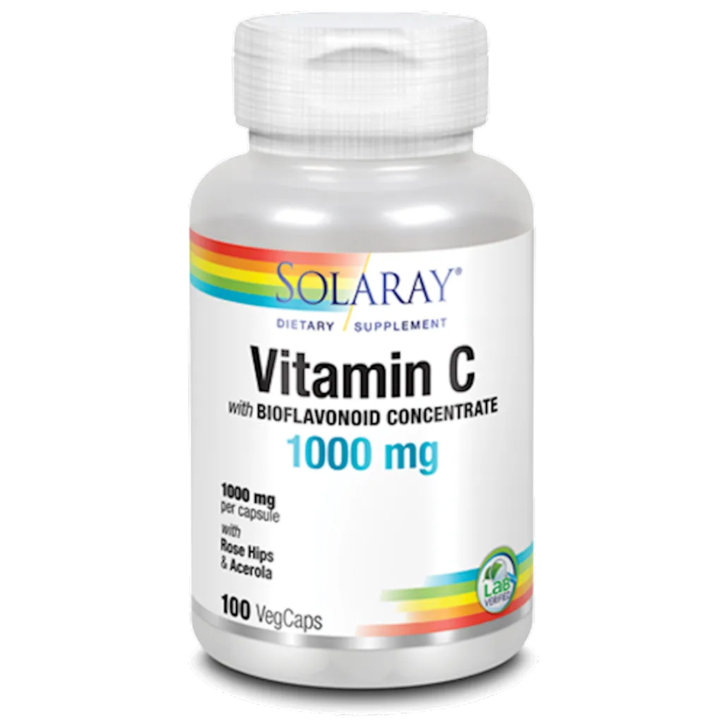 Vitamin C w/Bioflav 1000 mg Solaray