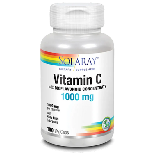 Vitamin C w/Bioflav 1000 mg Solaray