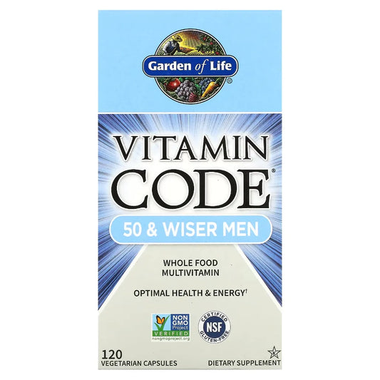 Vitamin Code 50 & Wiser Men Garden of life