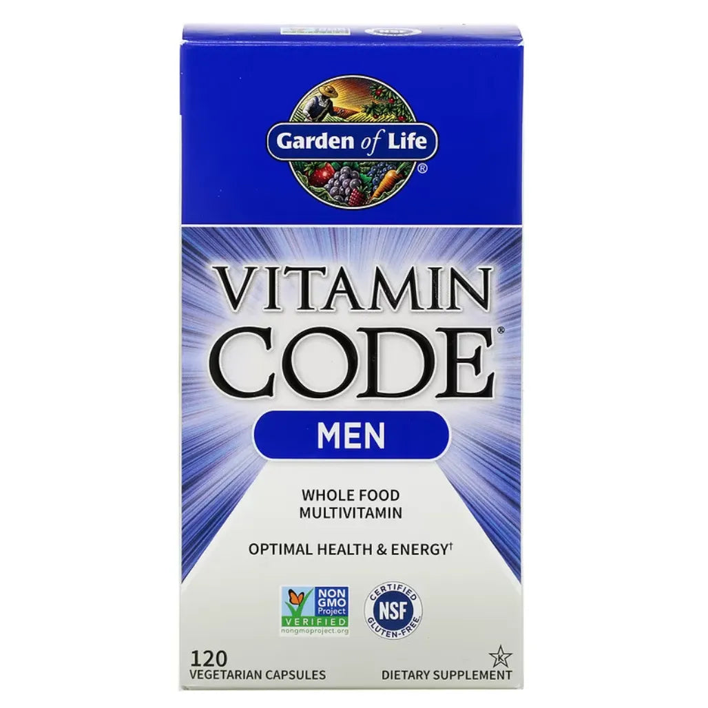 Vitamin Code 50 & Wiser Men's Multi Garden of life