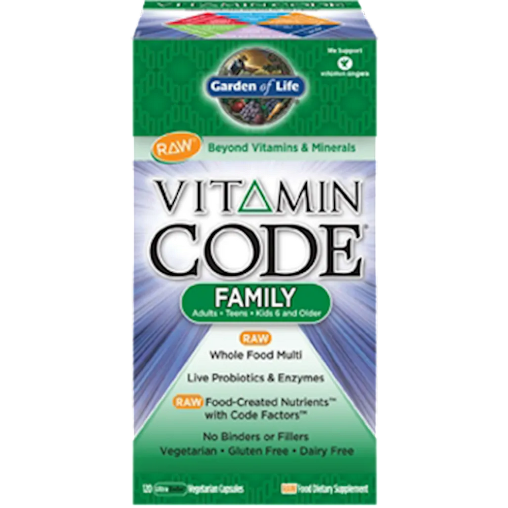 Vitamin Code Family Multi Garden of life