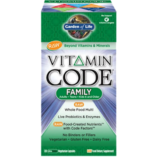 Vitamin Code Family Multi Garden of life