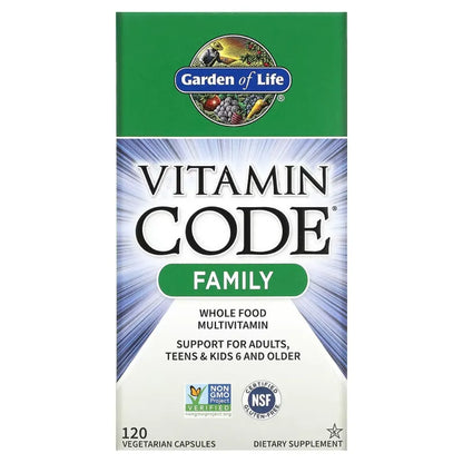 Vitamin Code Family Multi Garden of life