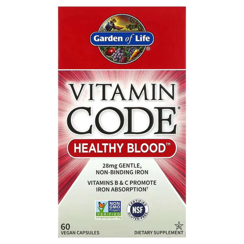 Vitamin Code Healthy Blood Garden of life