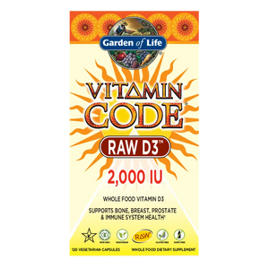 Vitamin Code RAW D3 2000 IU Garden of life