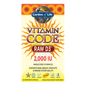 Vitamin Code RAW D3 2000 IU Garden of life