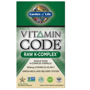 Vitamin Code RAW K-Complex Garden of life