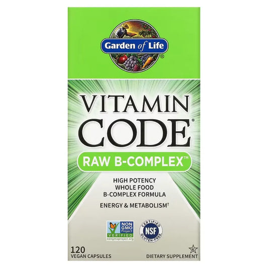 Vitamin Code Raw B Complex Garden of life
