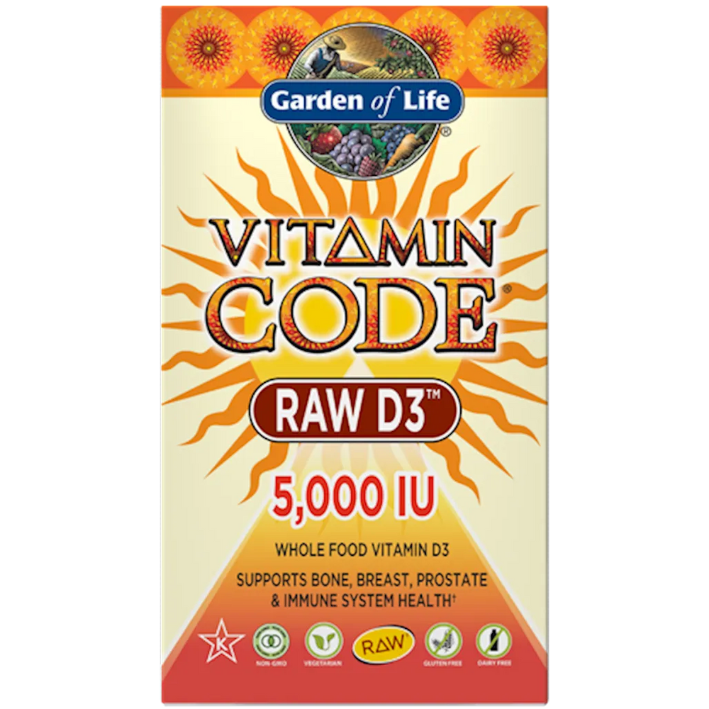 Vitamin Code Raw D3 5000 Garden of life