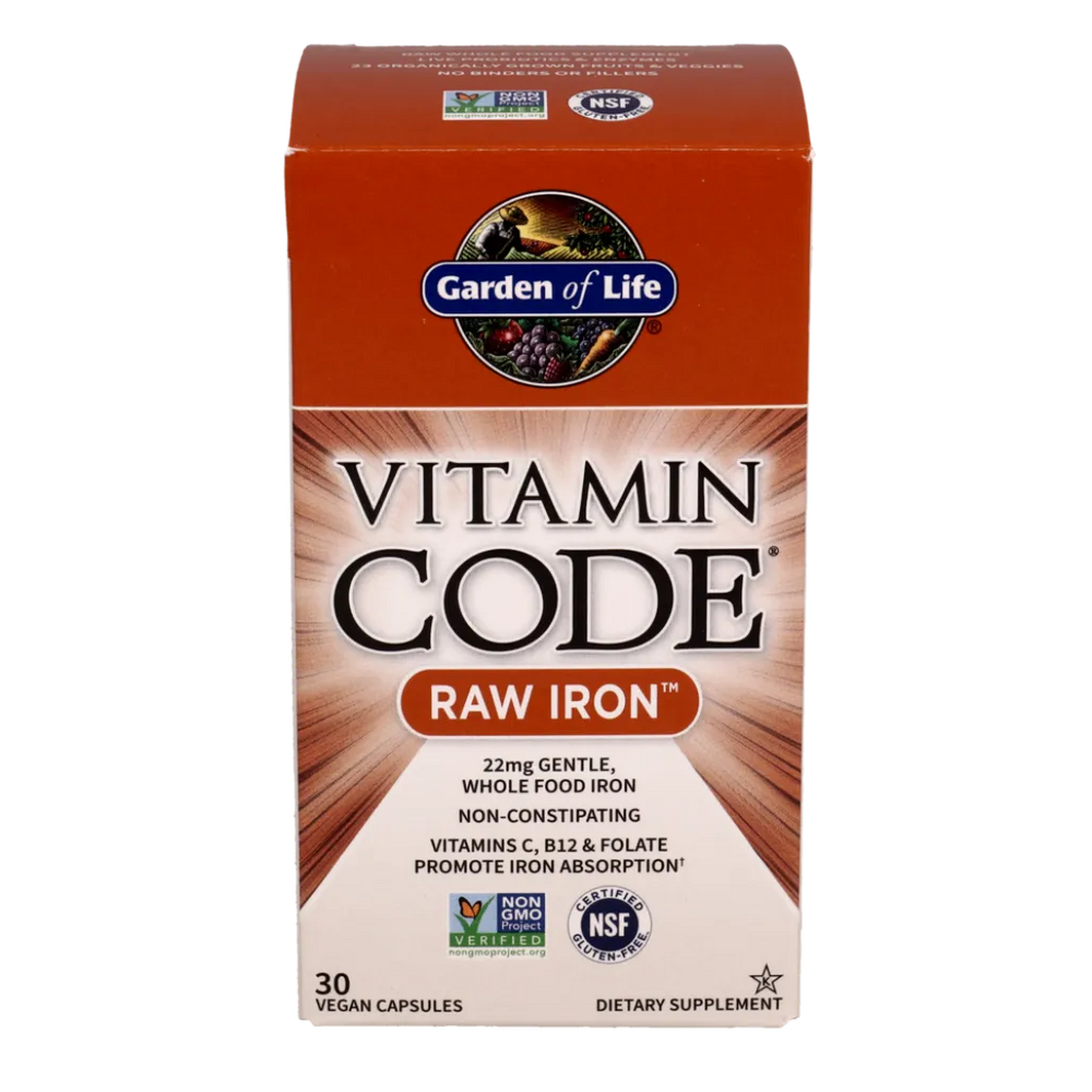 Vitamin Code Raw Iron Garden of life