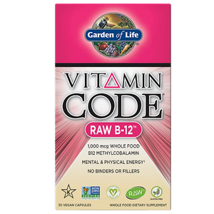 Vitamin Code Vitamin B12 30 vegcaps Garden of life