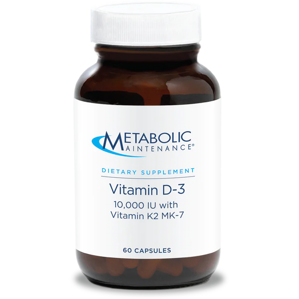 Vitamin D-3 [10,000 IU] with Vitamin K2 Metabolic Maintenance