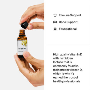 Thorne Vitamin D Liquid for Immune Support