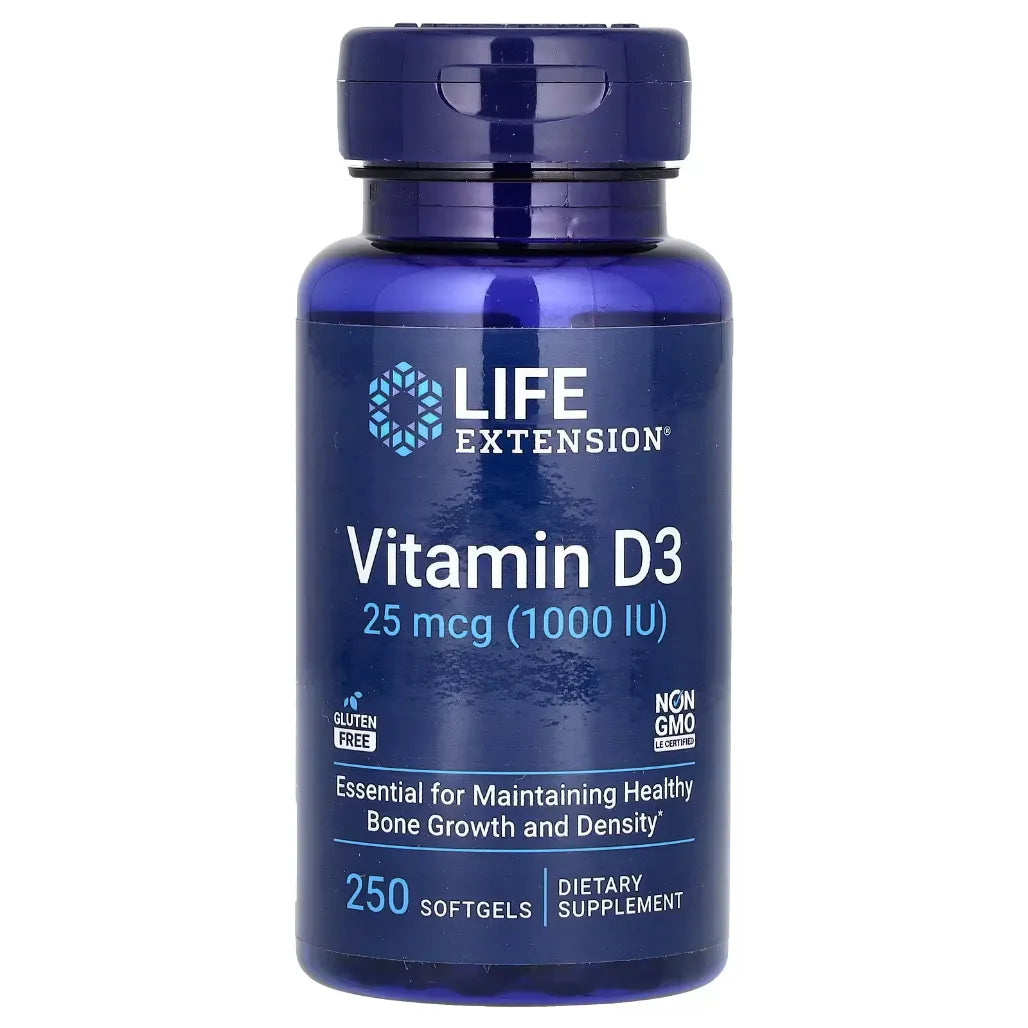 Vitamin D3 1,000IU Life Extension