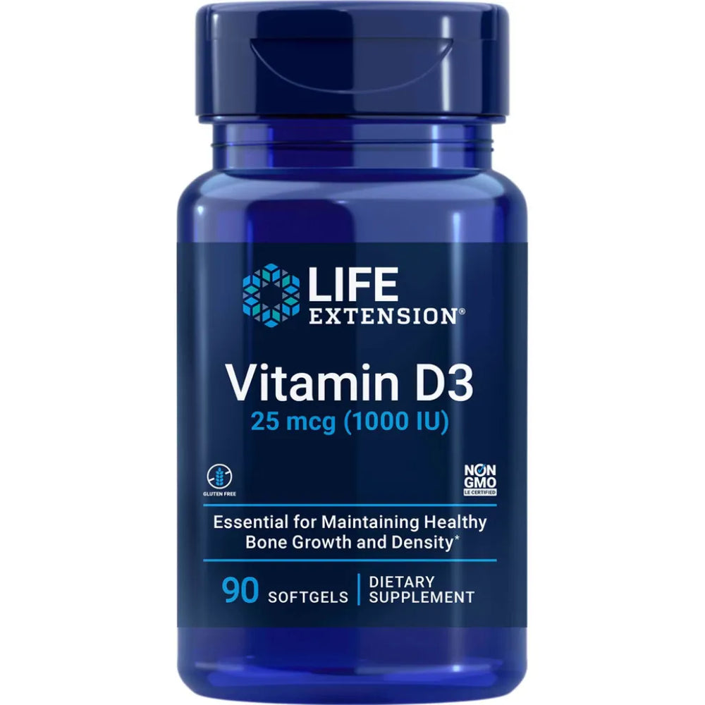 Vitamin D3 1000 IU Life Extension