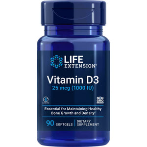 Vitamin D3 1000 IU Life Extension