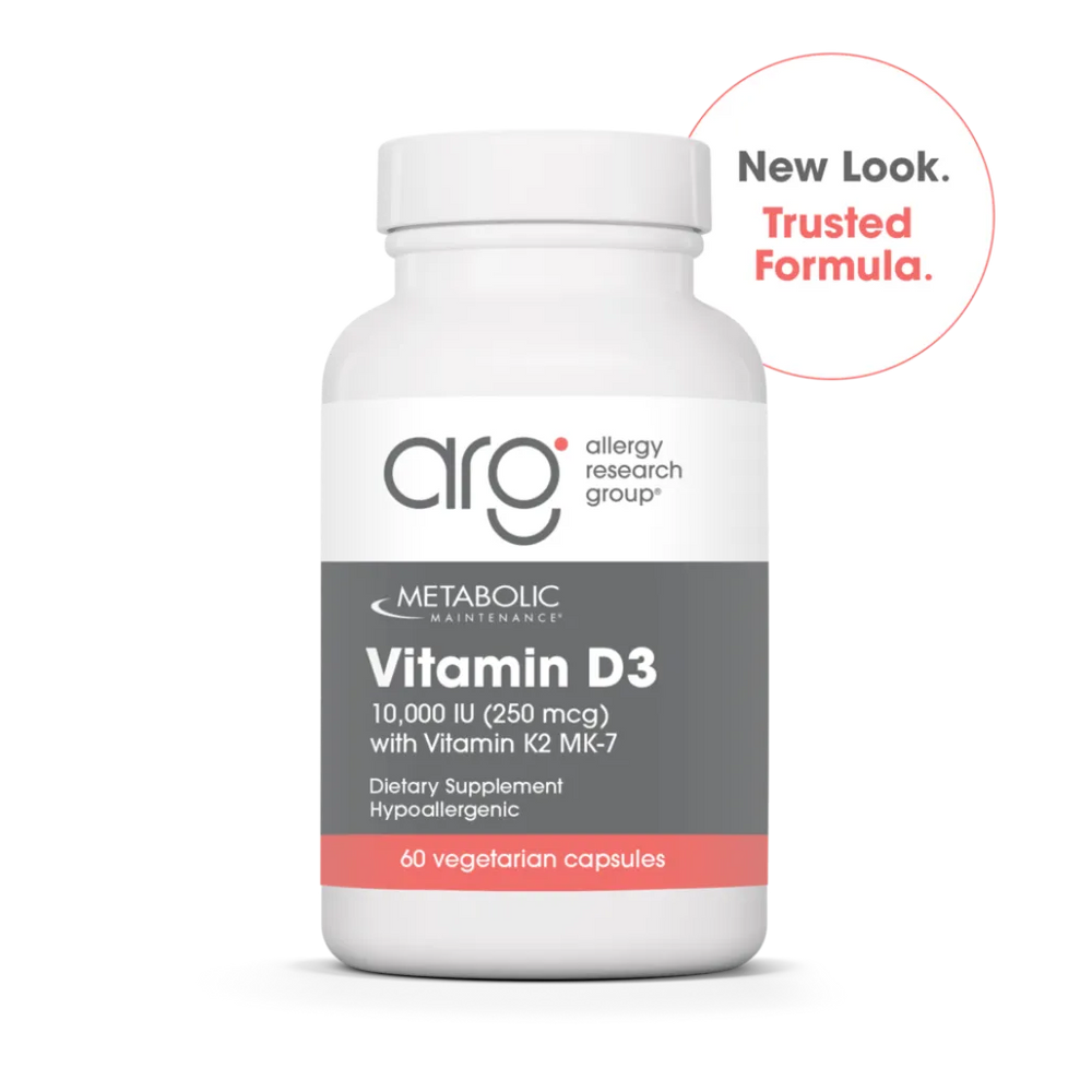 Vitamin D-3 [10,000 IU] with Vitamin K2 Metabolic Maintenance