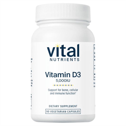 Vitamin D3 5,000iu by Vital Nutrients at Nutriessential.com