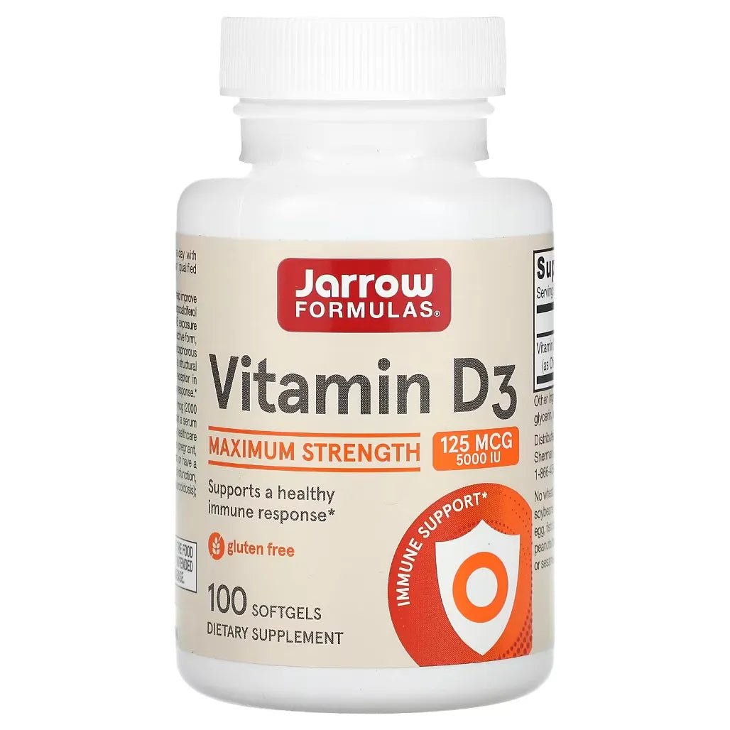 Vitamin D3 5000 IU by Jarrow Formulas at Nutriessential.com