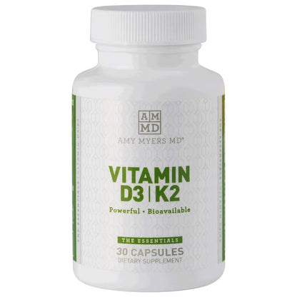 Vitamin D3 K2 30 caps Amy Myers MD