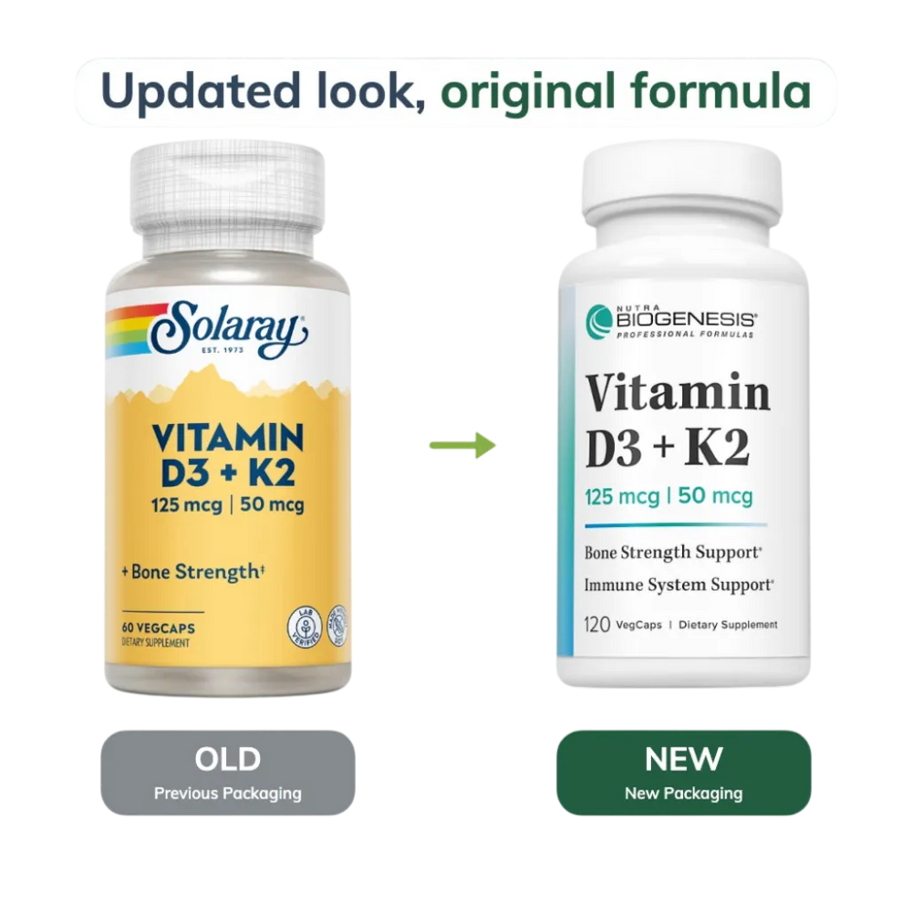 Vitamin D3 & K2