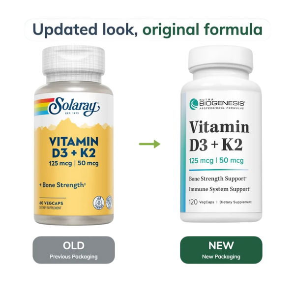 Vitamin D3 & K2