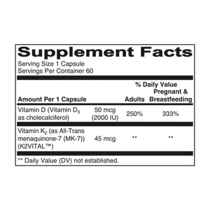 Vitamin D3+K2 Needed