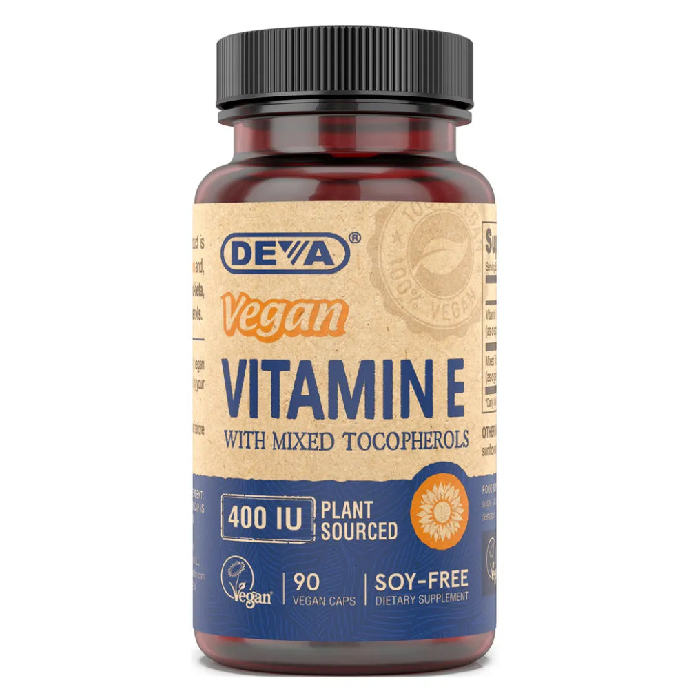 Vitamin E 400 IU-Mixed Tocopherols Deva Nutrition LLC