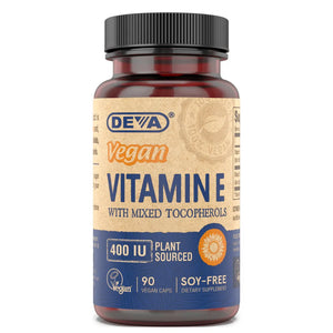 Vitamin E 400 IU-Mixed Tocopherols Deva Nutrition LLC