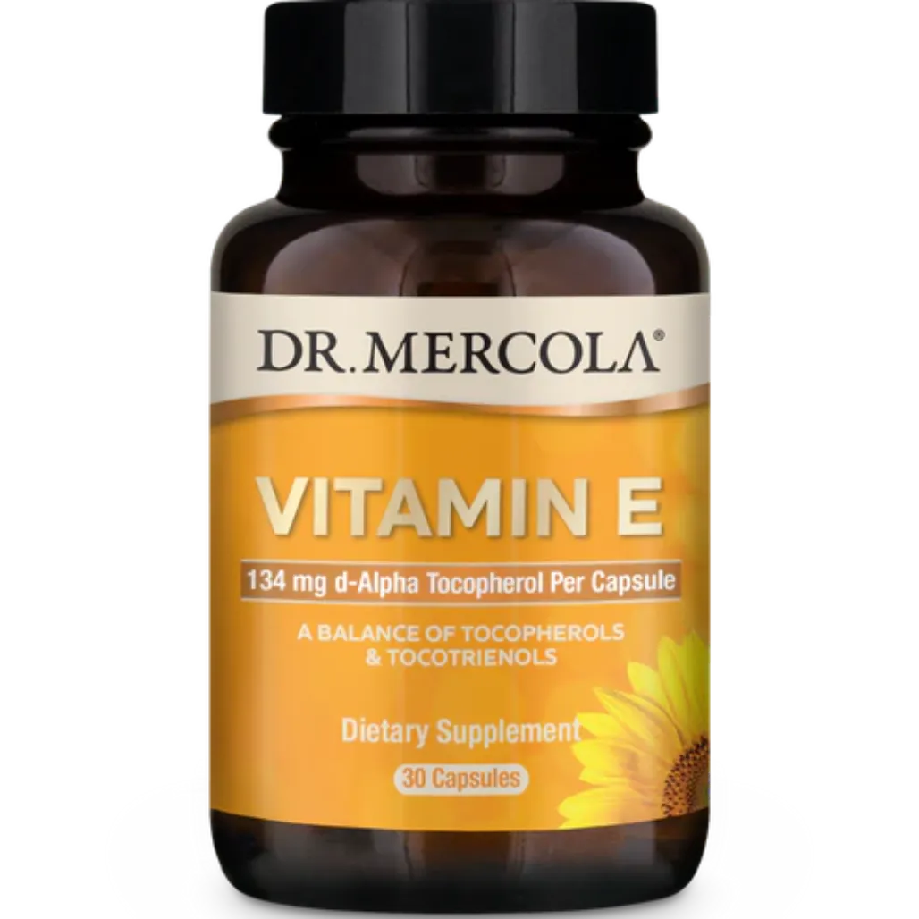 Mecolan Dr. Mercola Vitamin E 30 Capsules | Nutriessential