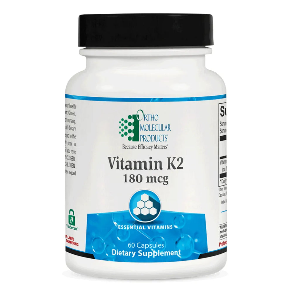 Vitamin K2 180mcg Ortho Molecular Products