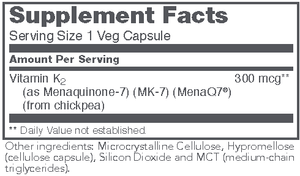 Vitamin K2 (MK-7) 300 mcg